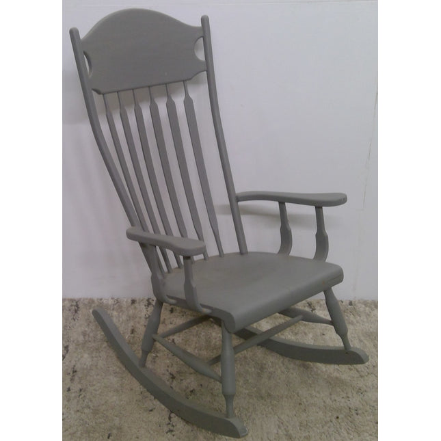 Gray Wood Rocking Chair (Added 07/29/2026)