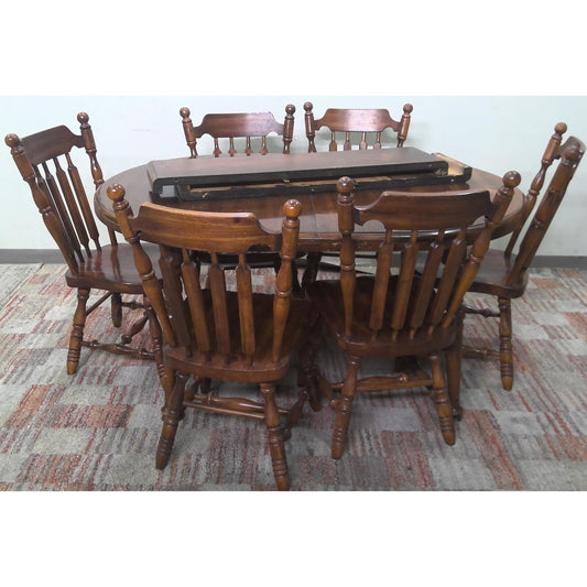 7 Piece Wood Dining Set