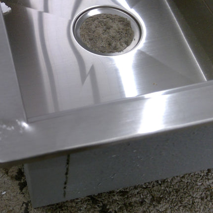 33" Topmount Double Bowl Stainless Steel Sink