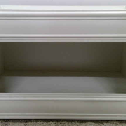 21" x 12" White Plywood Upper Cabinet
