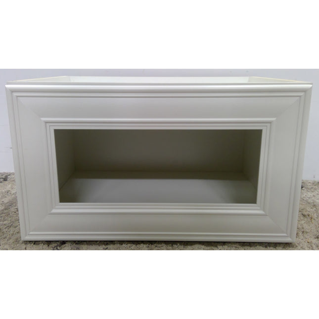 21" x 12" White Plywood Upper Cabinet