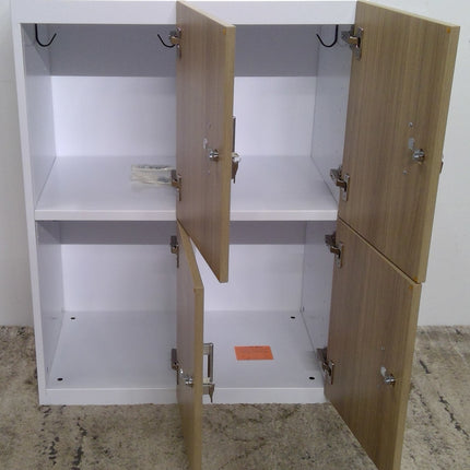4-Compartment Storage Cabinet