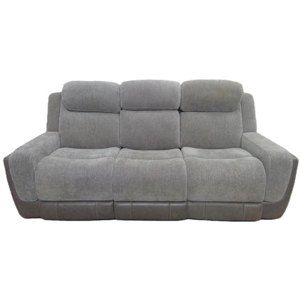 86" Gray Power Recliner Sofa (Added 07/22/2026)