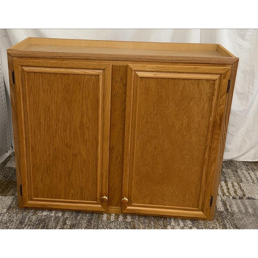 Medium Oak Wall Cabinet