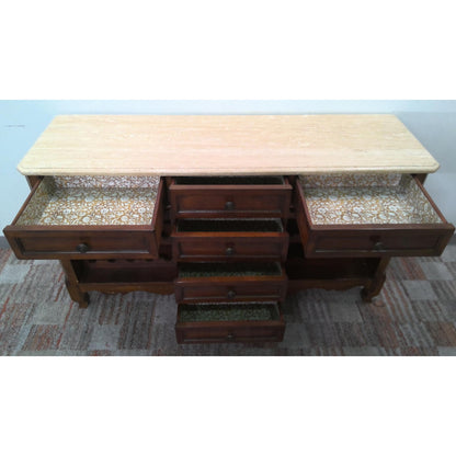 60" Baker Furniture Milling Road Wine Console