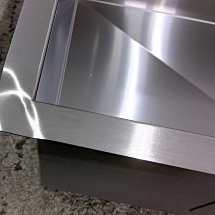 31" Single Bowl Undermount Stainless Steel Sink
