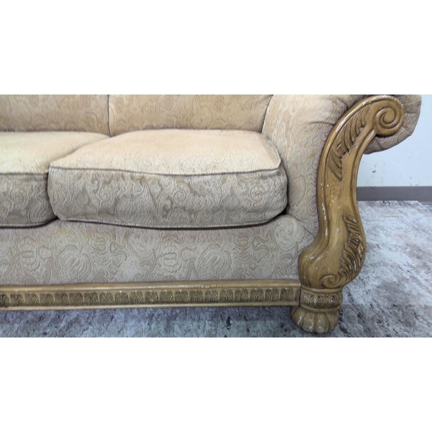 66" Tan Loveseat