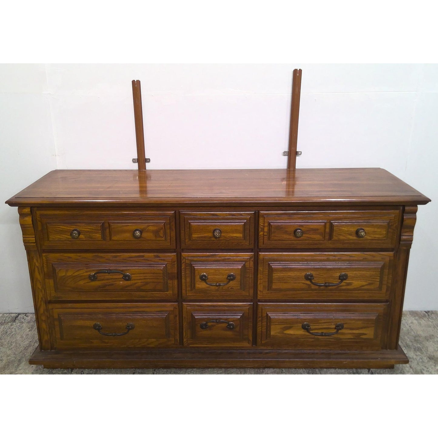68" Dresser with Mirror