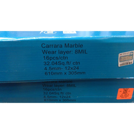 64 Square Feet of Waterproof Rigid Core Flooring (2 Boxes)