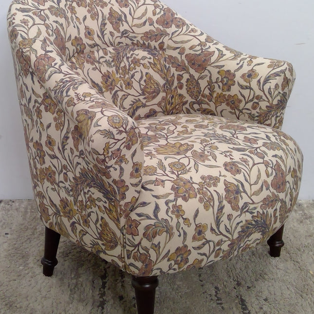 Floral Armchair