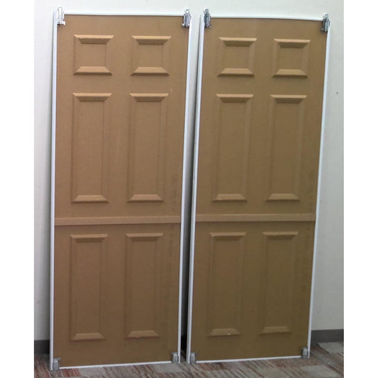 Pair of 30" x 78" Sliding Closet Door Panels