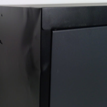 30" Black and Gray Steel Storage Locker