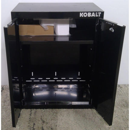 24" Black Steel Base Cabinet (Added 08/14/2026)