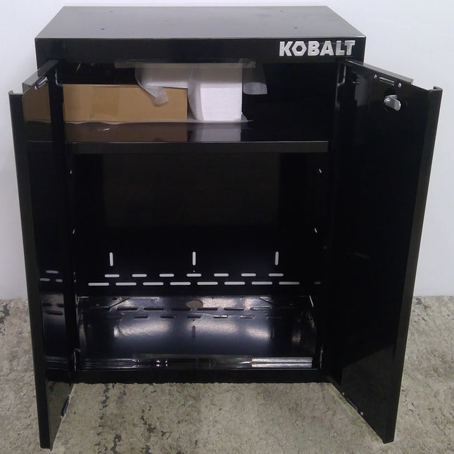 24" Black Steel Base Cabinet (Added 08/14/2026)