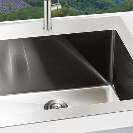25" Topmount Single Bowl Stainless Steel Sink