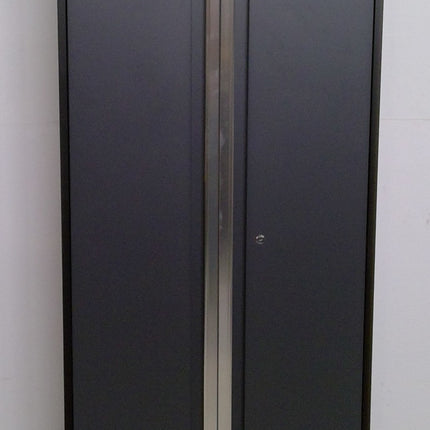 30" Black and Gray Steel Storage Locker