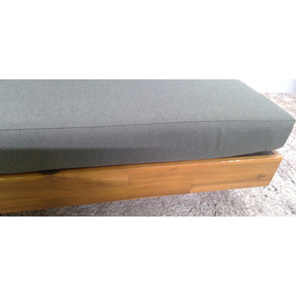 50" Outdoor Low Loveseat - Dravite Green