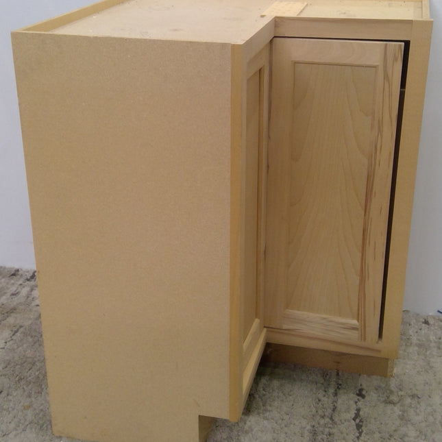 28.5 Inch Corner Base Cabinet With Turntable Lazy Susan For Kitchen