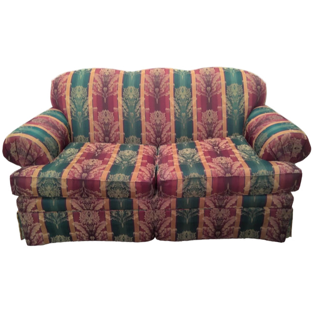 Red and Green Loveseat