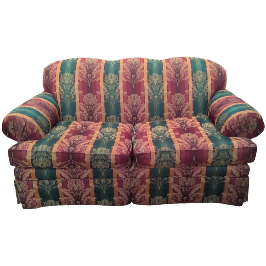 Red and Green Loveseat