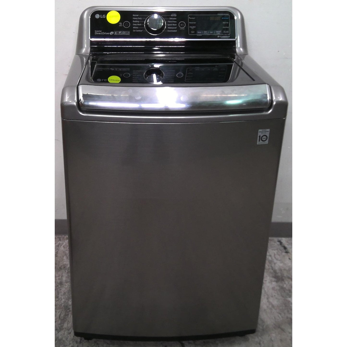 LG 5.5 cu.ft. Smart wi-fi Enabled Top Load Washer with TurboWash3D Technology
