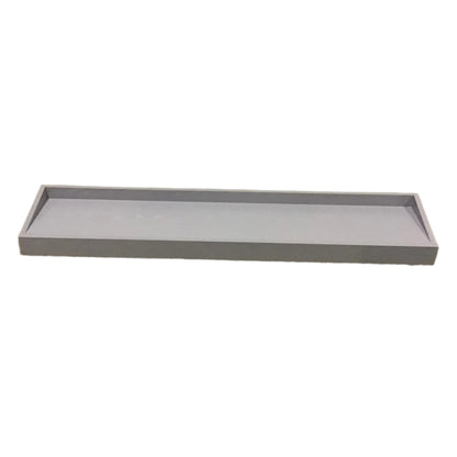 48” Floating Gray Wall Shelf