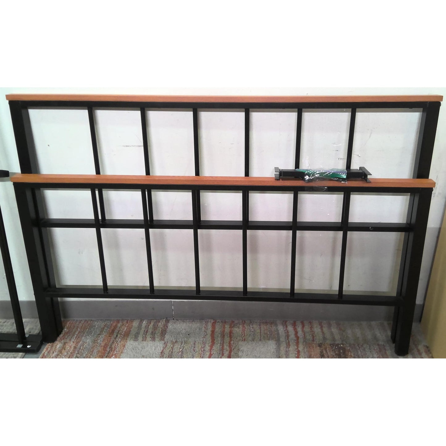 Full Black Metal Bed Frame