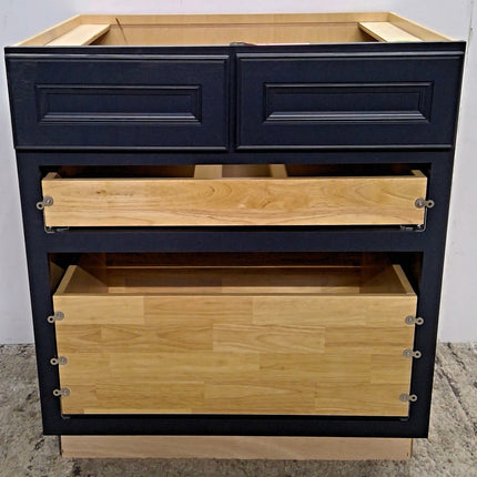 30" Blue Base Cabinet