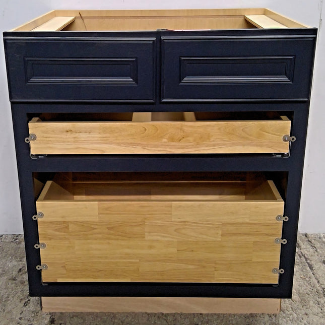30" Blue Base Cabinet