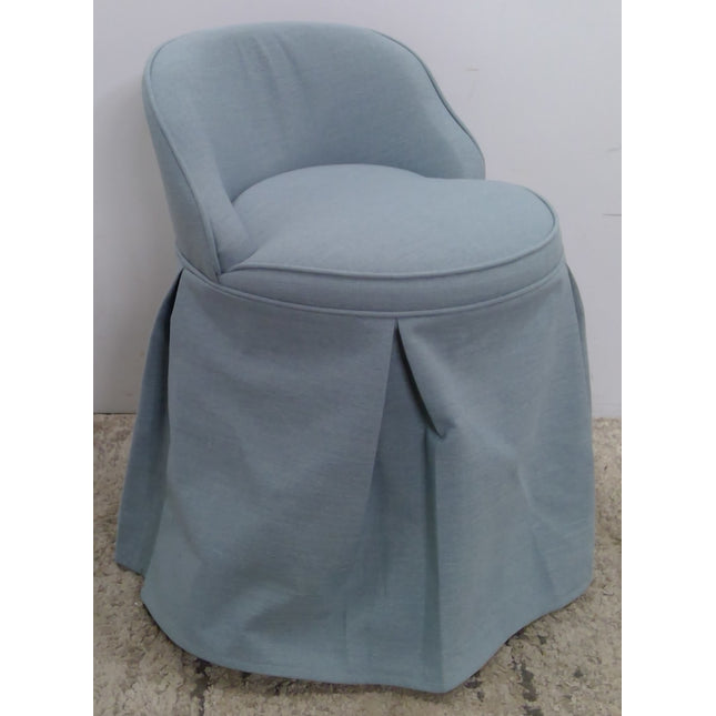 Blue Vanity Chair