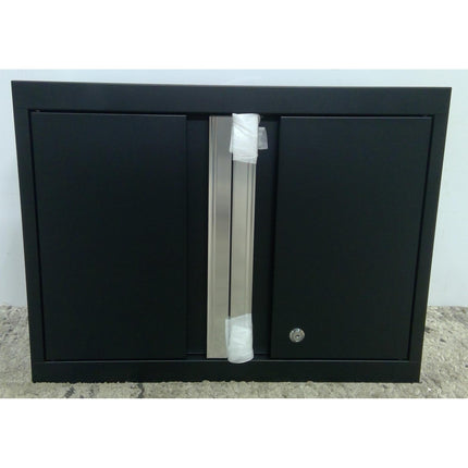 24" x 18" Black Steel Wall Cabinet (Added 08/13/2026)