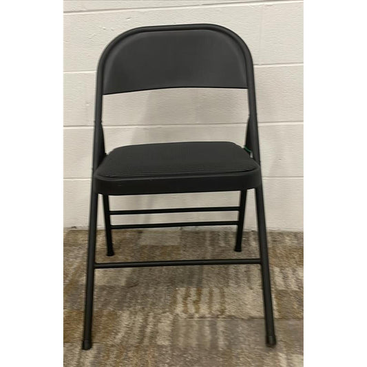Metal Folding Chair With Cushion