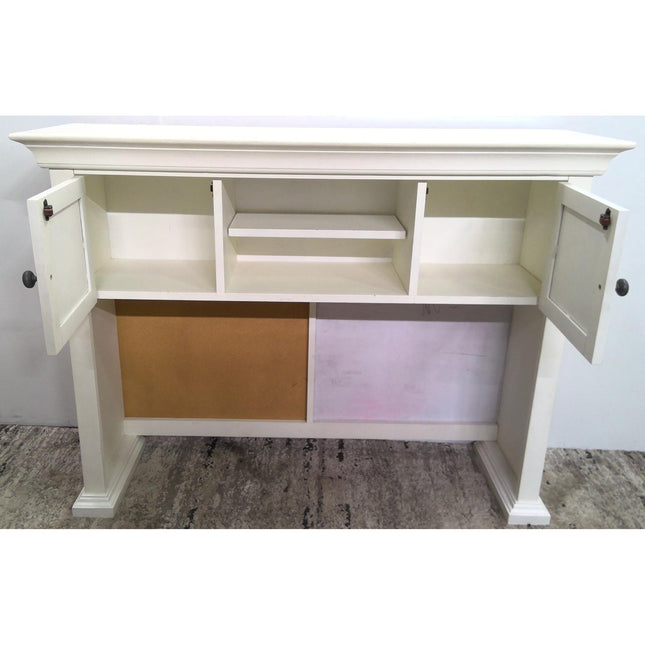 48" White Hutch