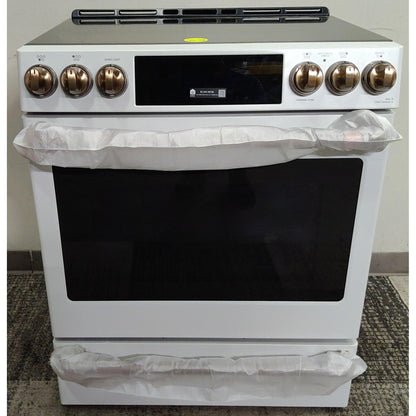 ReStore Select x Cafe 30" Smart Slide-In, Front-Control, Radiant and Convection Range - FA383542P - FL