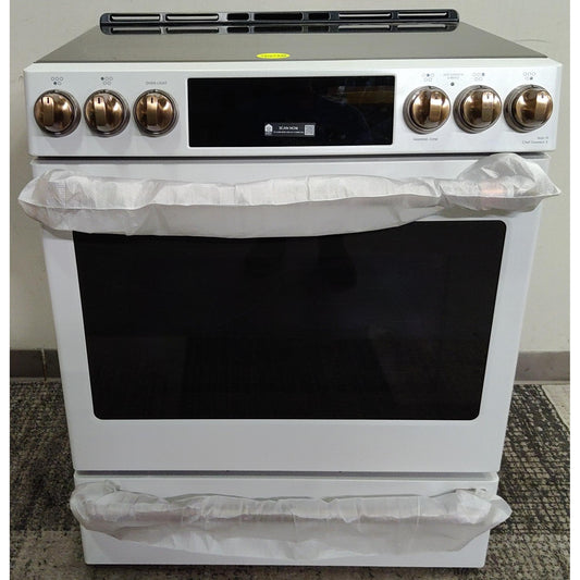 ReStore Select x Cafe 30" Smart Slide-In, Front-Control, Radiant and Convection Range - FA383542P - FL