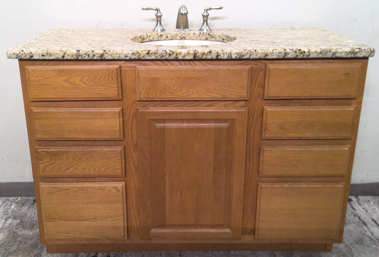 49" Granite Top Vanity
