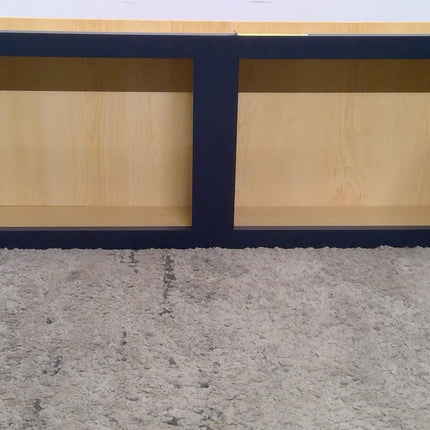 42" x 15" Shallow Blue Plywood Upper Cabinet
