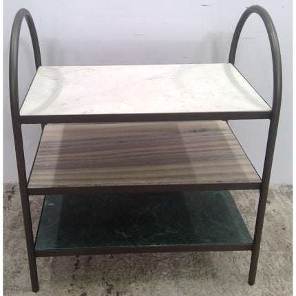 Metal and Marble Shelving Unit (Added 07/15/2026)