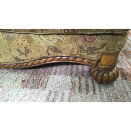71" Green Flora Loveseat