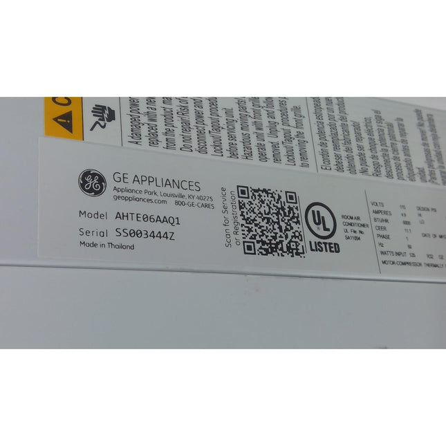 GE 6000 BTU Window Air Conditioner