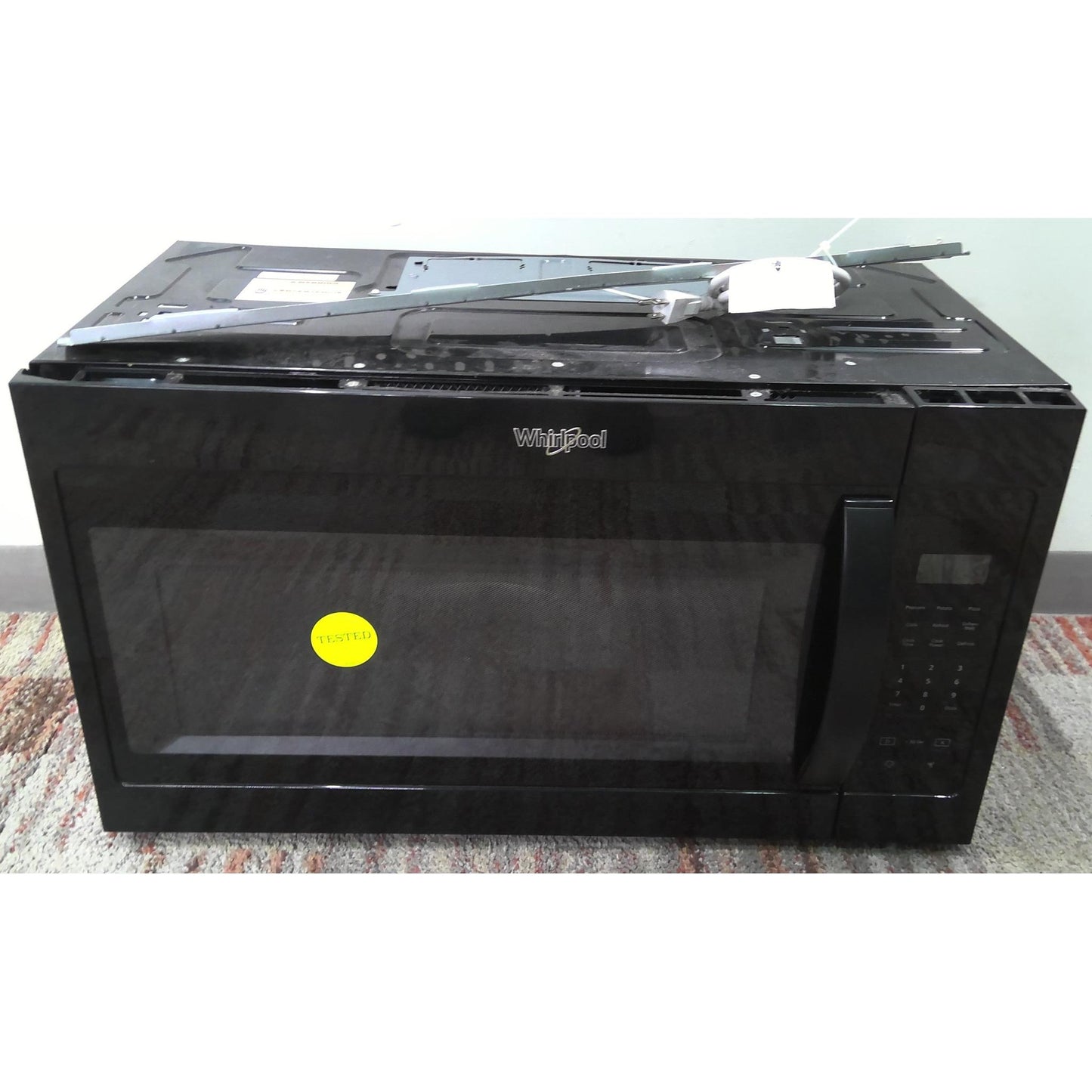 Whirlpool Black Over Range Microwave