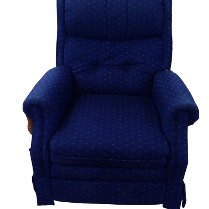 Dark Blue Recliner