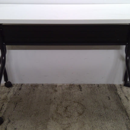 47" Mobile Flip-Top Desk