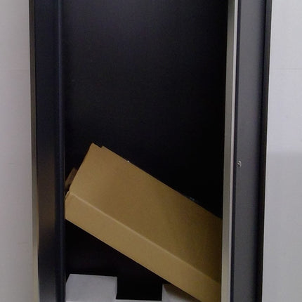 30" Black and Gray Steel Storage Locker