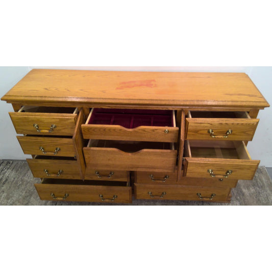 what color shoes go with brown dress English Antique Tiger Oak Chest main image 1