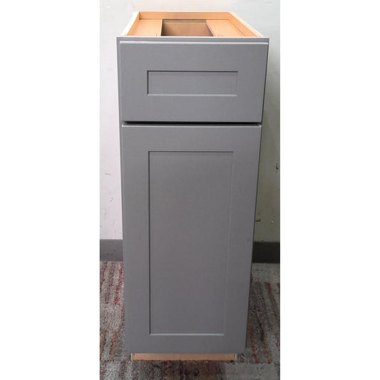 12" Gray Base Cabinet