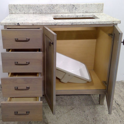 42" Granite Top Vanity