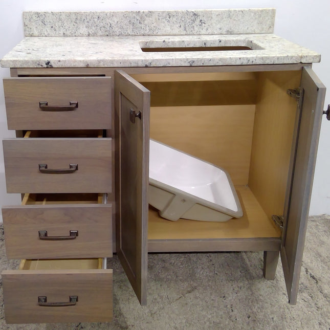 42" Granite Top Vanity