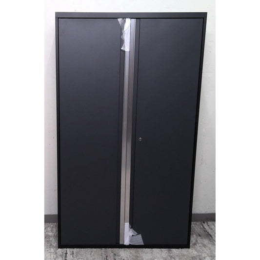 42" x 72" Black and Gray Multi-Use Steel Storage Locker