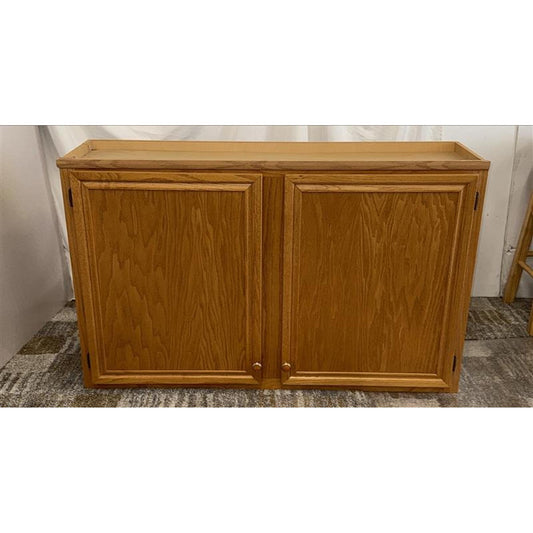 Large Medium Oak Cabinet